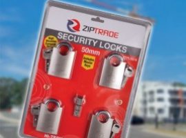 50mm ZIPTRADE Security Padlock Set