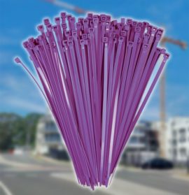 Purple Nylon Cable Ties