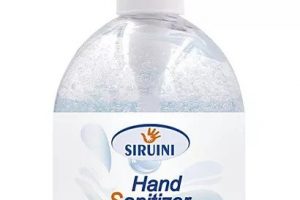 500ml Gel Hand Sanitiser Pump Bottle