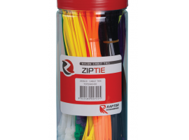 Mixed Colour Cable Tie Hanging Pack, 200mm