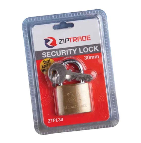 30mm ZIPTRADE Security Padlock
