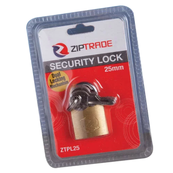 25mm ZIPTRADE Security Padlock