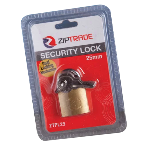 25mm ZIPTRADE Security Padlock