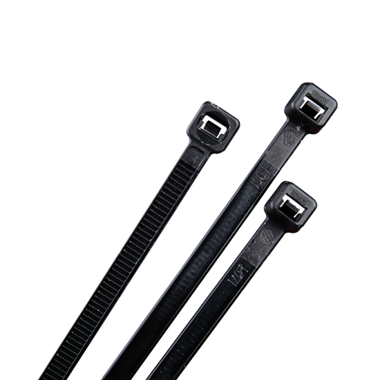 BLACK 480mm x 12mm Heavy Duty Cable Ties